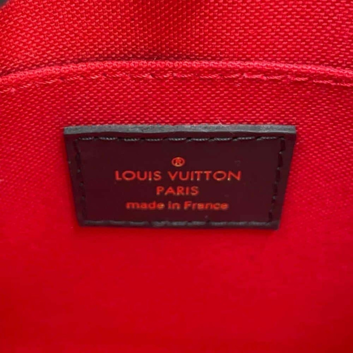 Louis Vuitton Brown Red Color Monogram Reverse Handbag Shoulder Bag