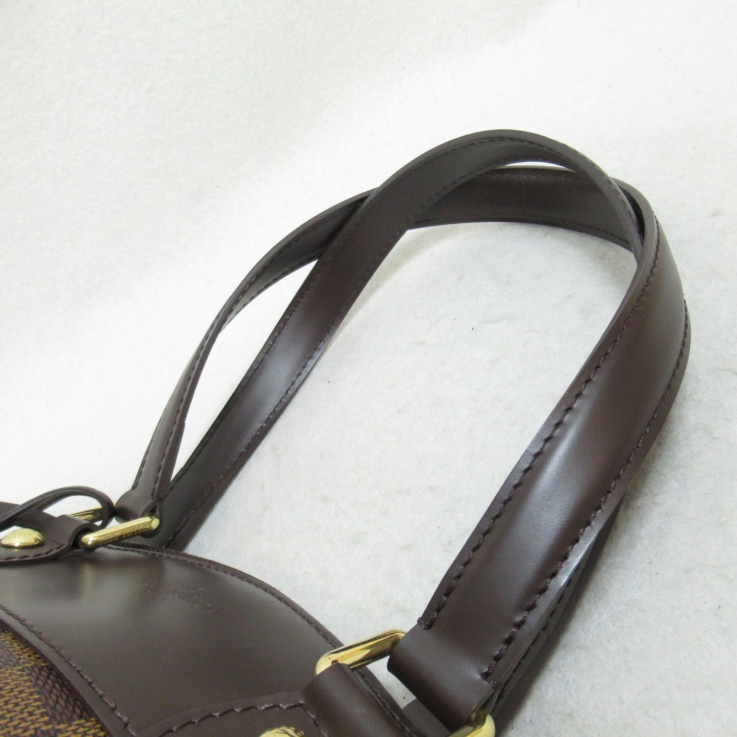 Louis Vuitton Brown Coated Canvas Damier Azur Pvc Shoulder Bag