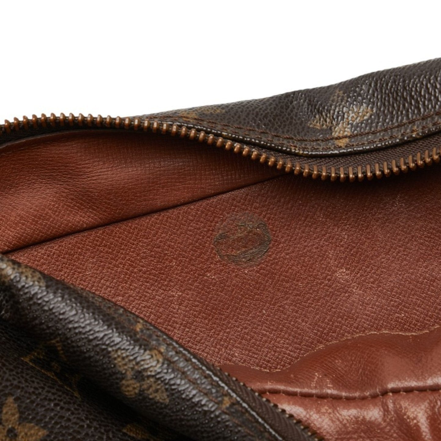 Louis Vuitton Brown Pvc Leather Shoulder Bag