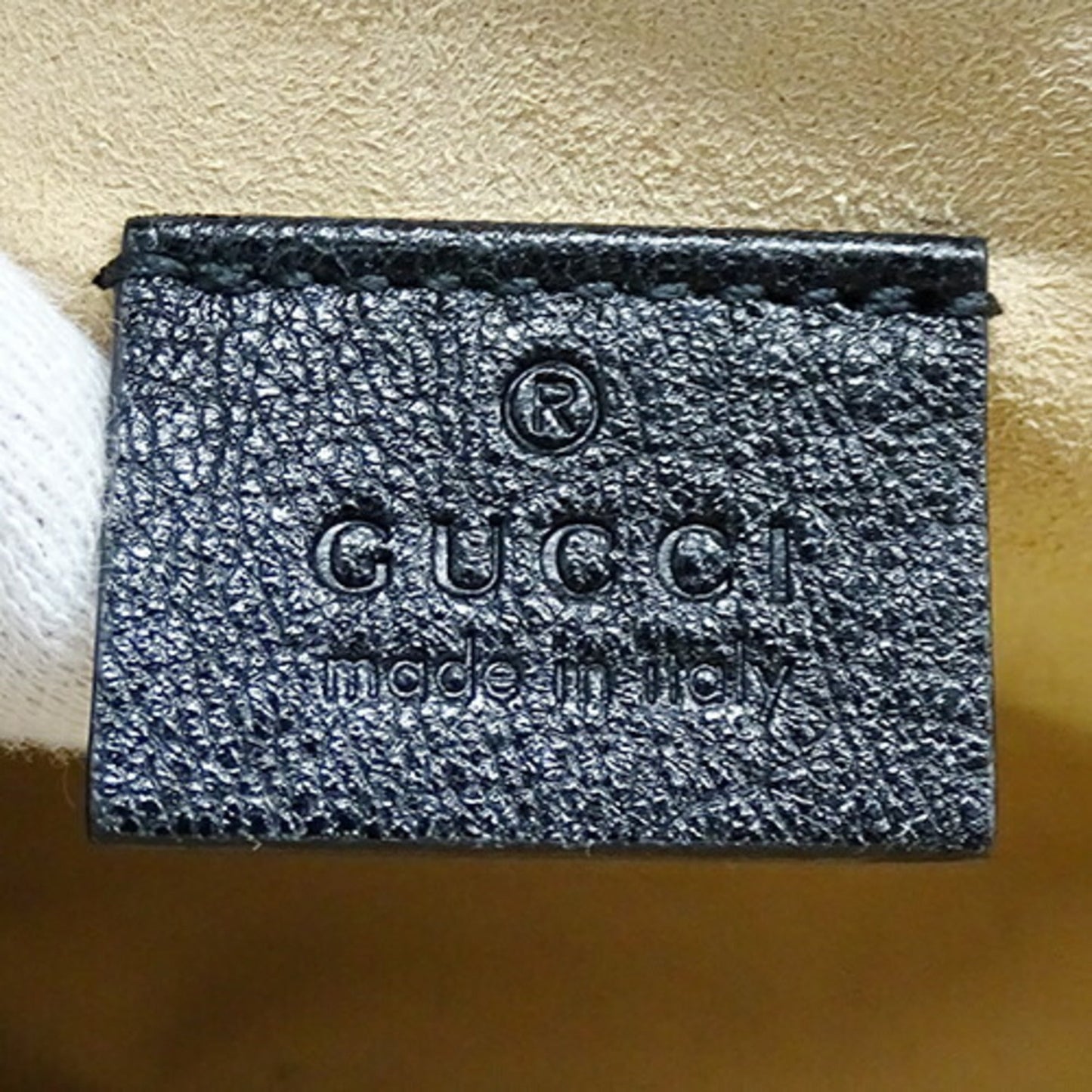 Gucci Padlock Black Brown Canvas Gg Supreme Handbag Shoulder Bag
