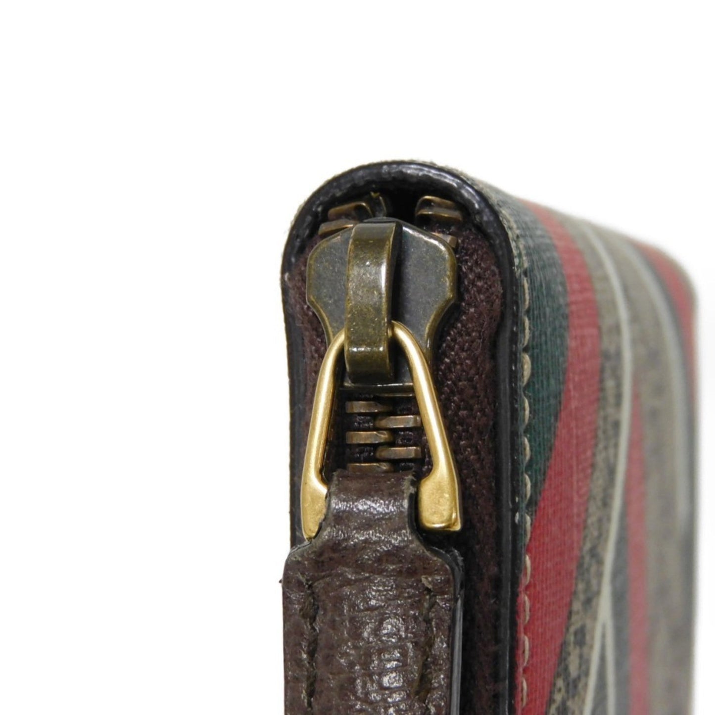 Gucci Beige Gg Supreme Leather Coin Purse/Coin Case