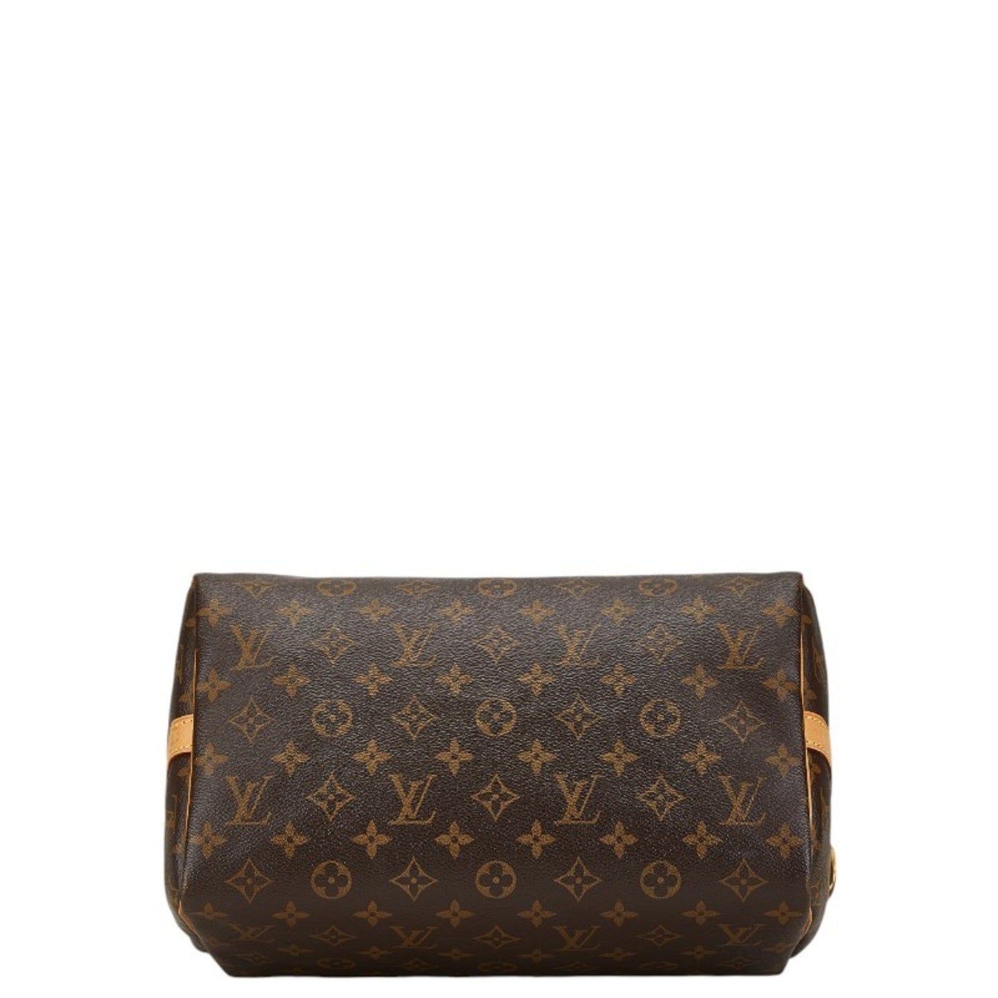 Louis Vuitton Brown Pvc Leather Handbag Shoulder Bag