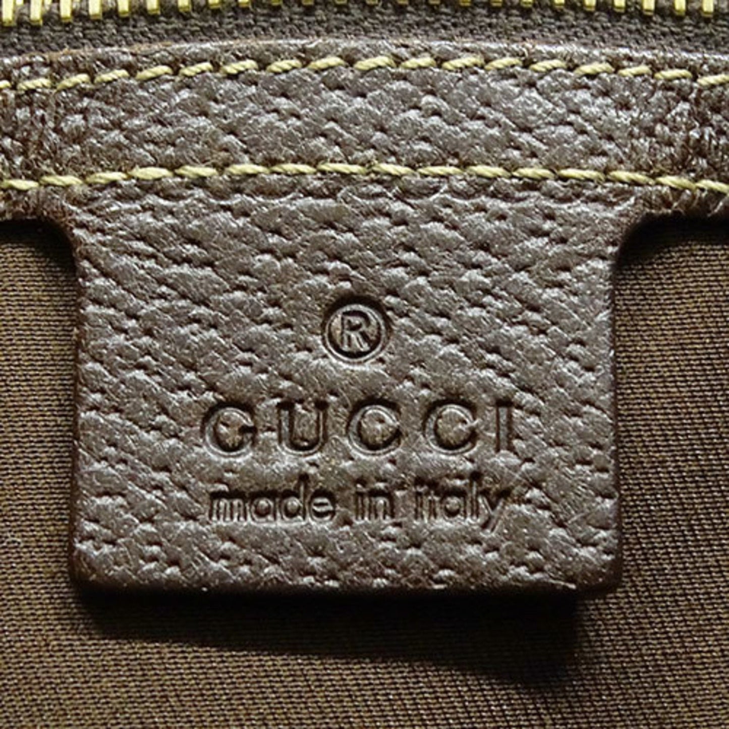 Gucci Brown Gg Gg Canvas Tote Bag