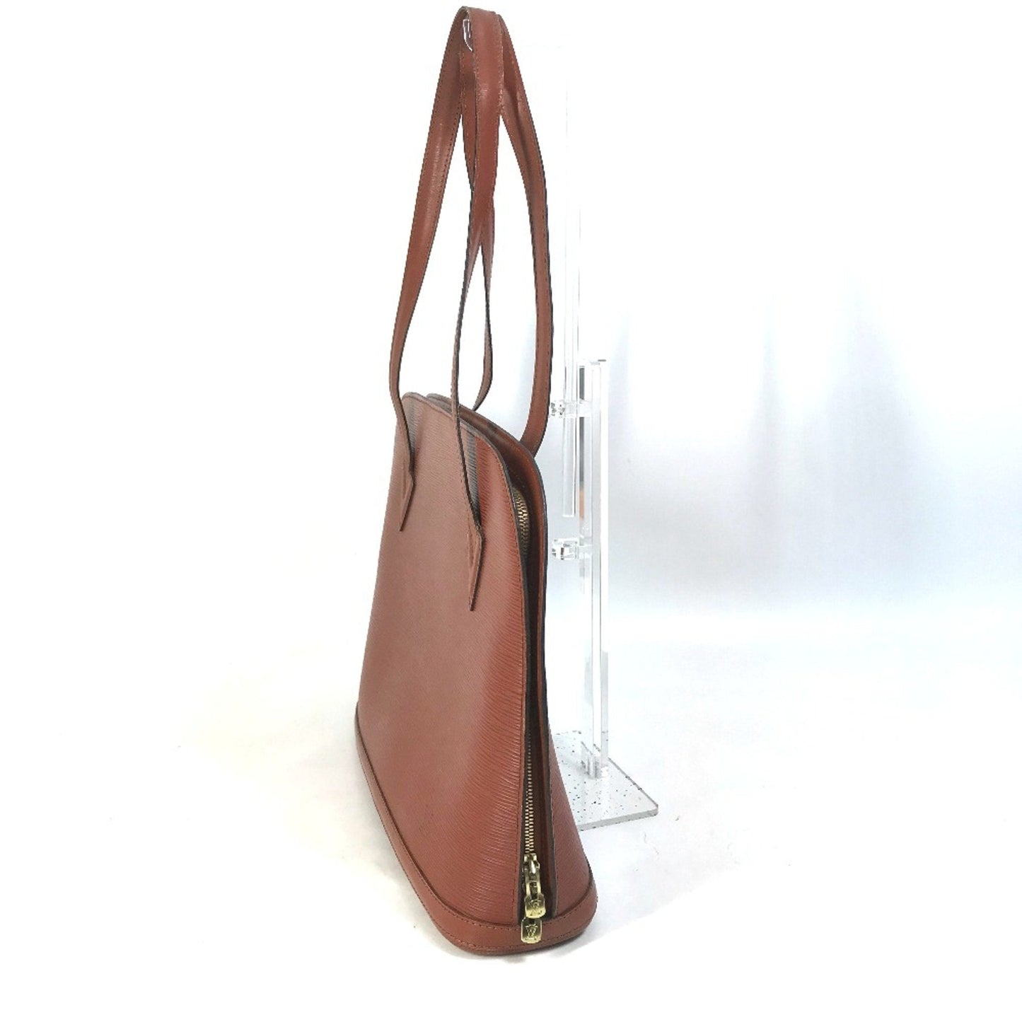 Louis Vuitton Brown Leather Shoulder Bag