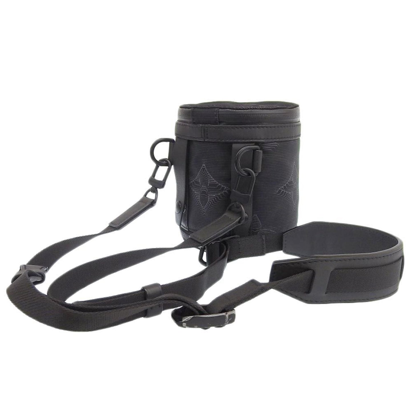 Louis Vuitton Black Multi-Color Nylon Shoulder Bag