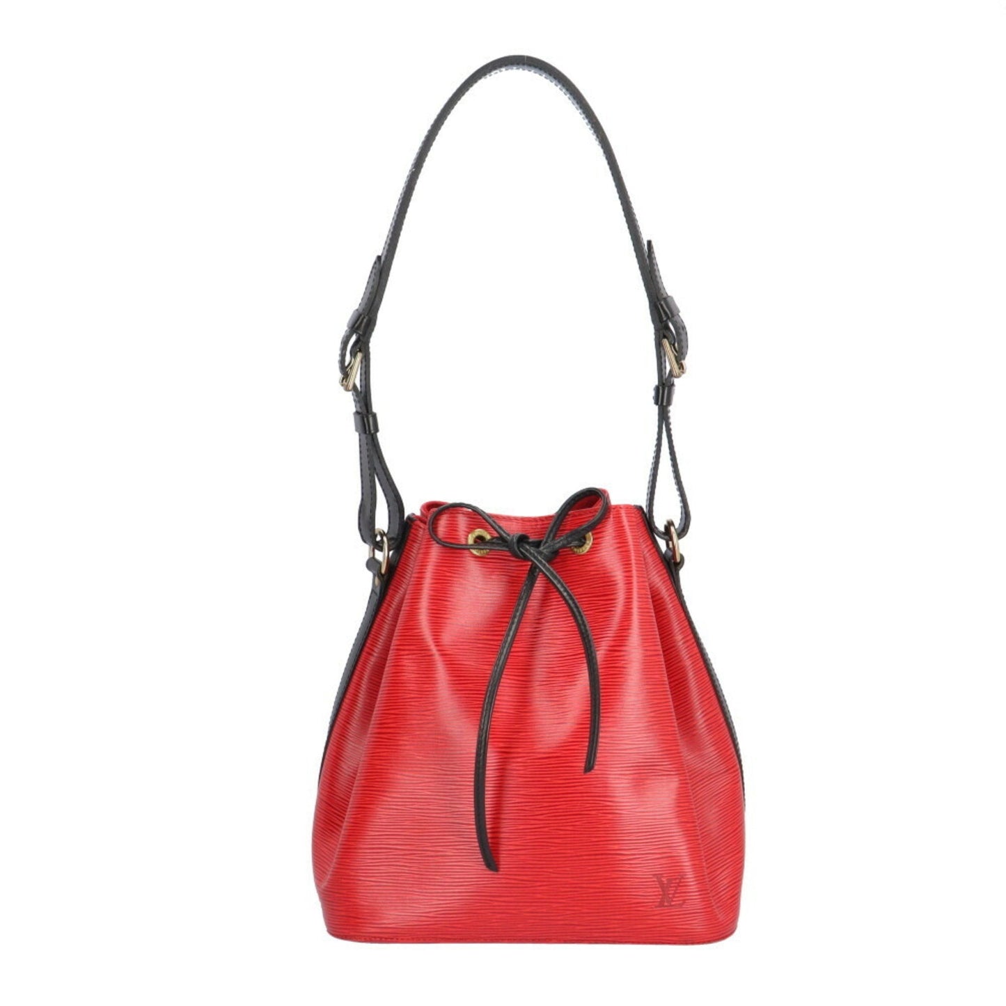 Louis Vuitton Black Red Color Epi Leather Shoulder Bag ()