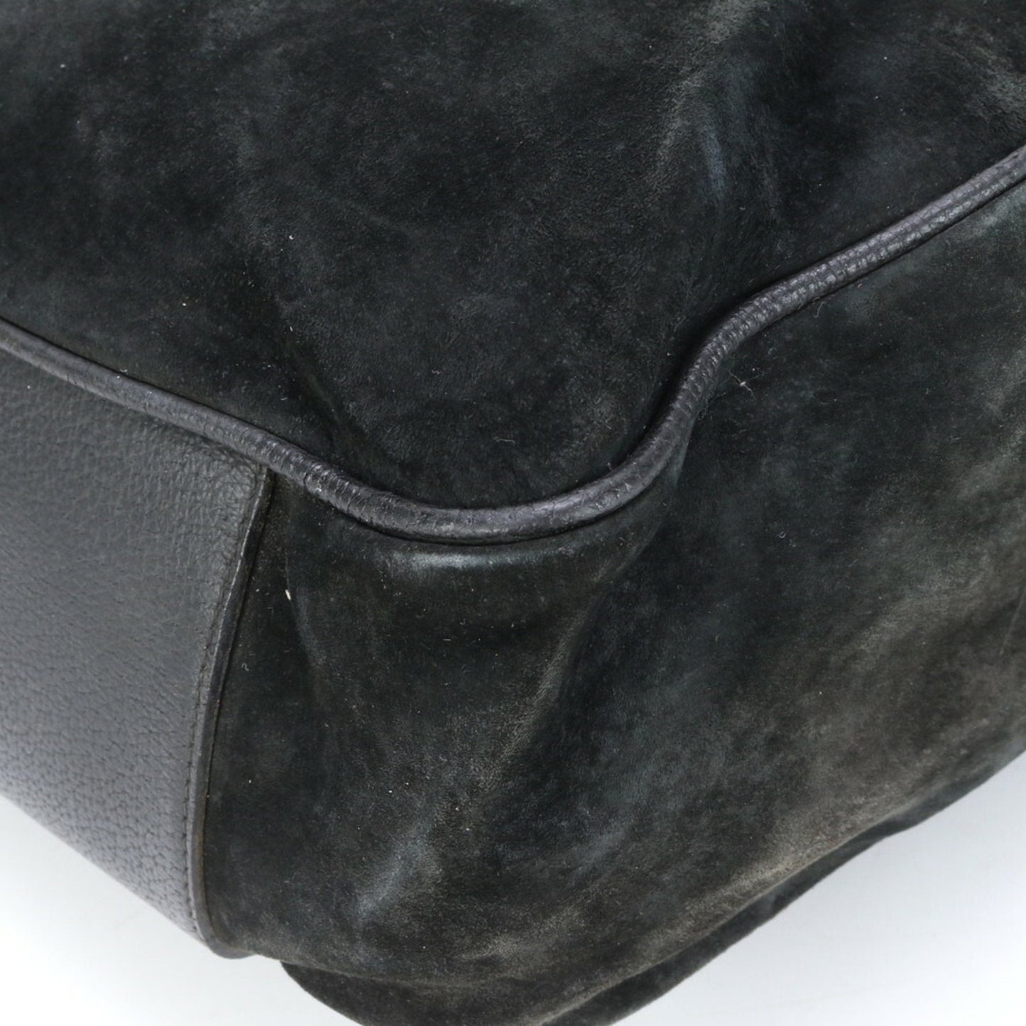 Gucci Black Leather Handbag Shoulder Bag