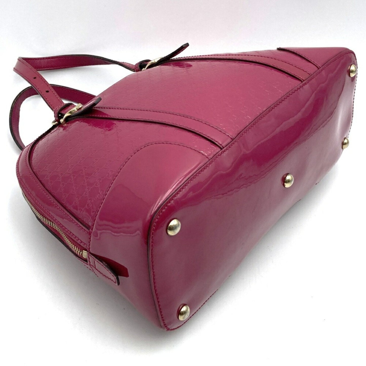 Gucci Microguccissima Pink Leather Handbag Shoulder Bag