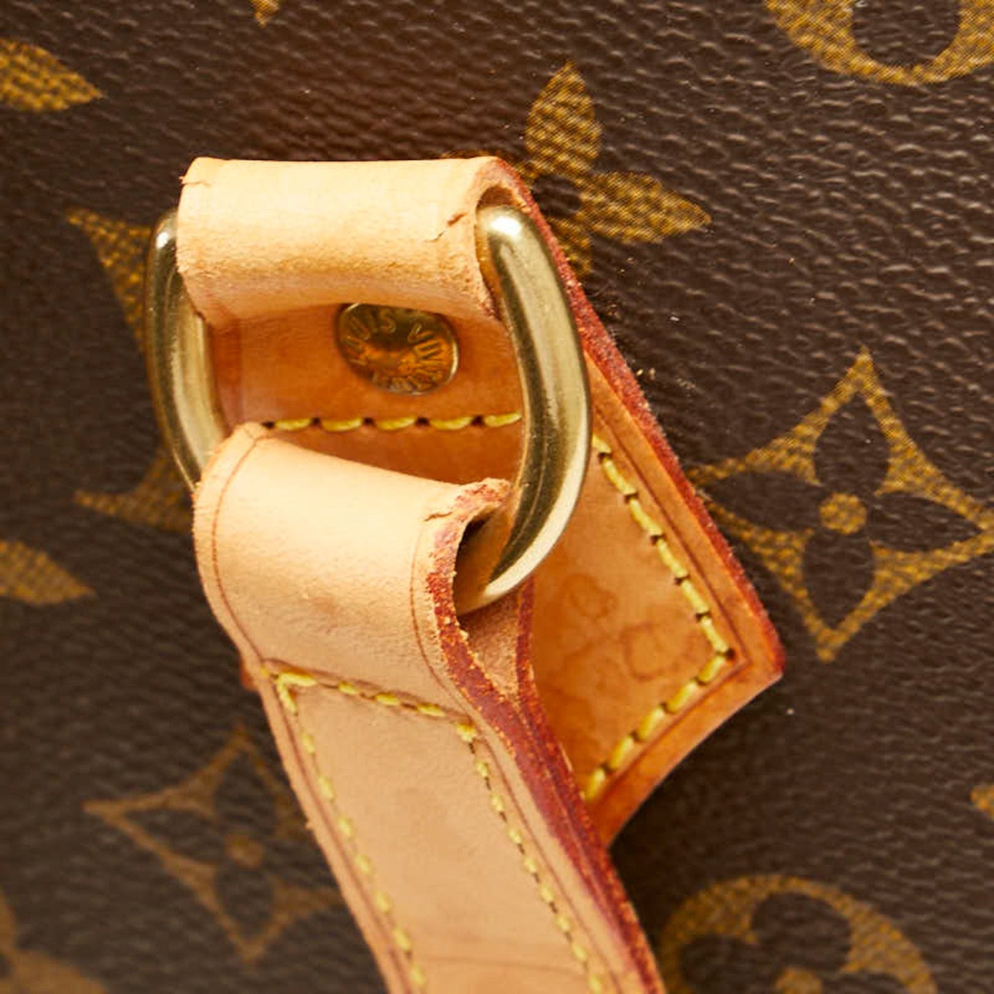 Louis Vuitton Brown Pvc Leather Shoulder Bag