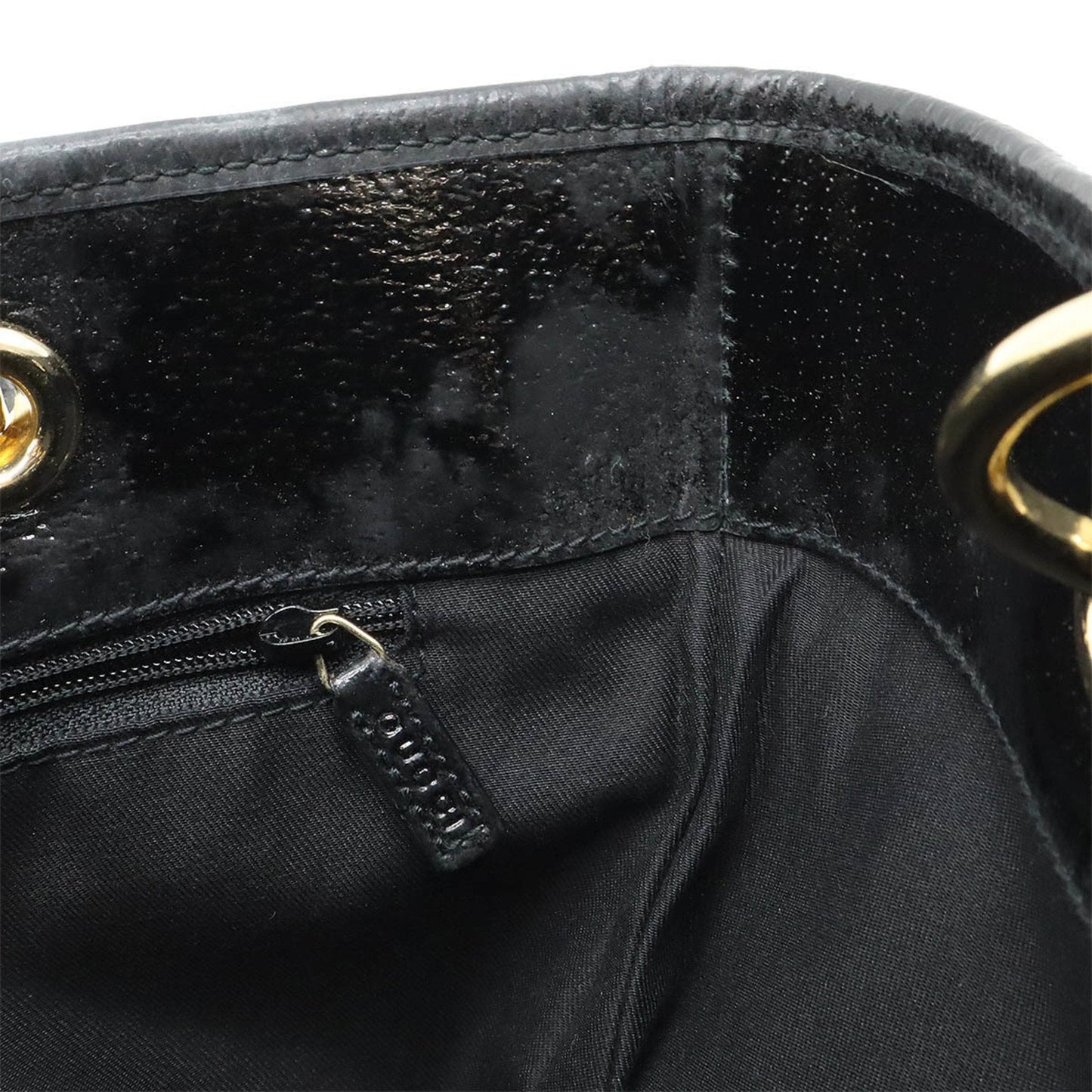 Gucci Gg Canvas Black Gg Canvas Leather Handbag Tote Bag