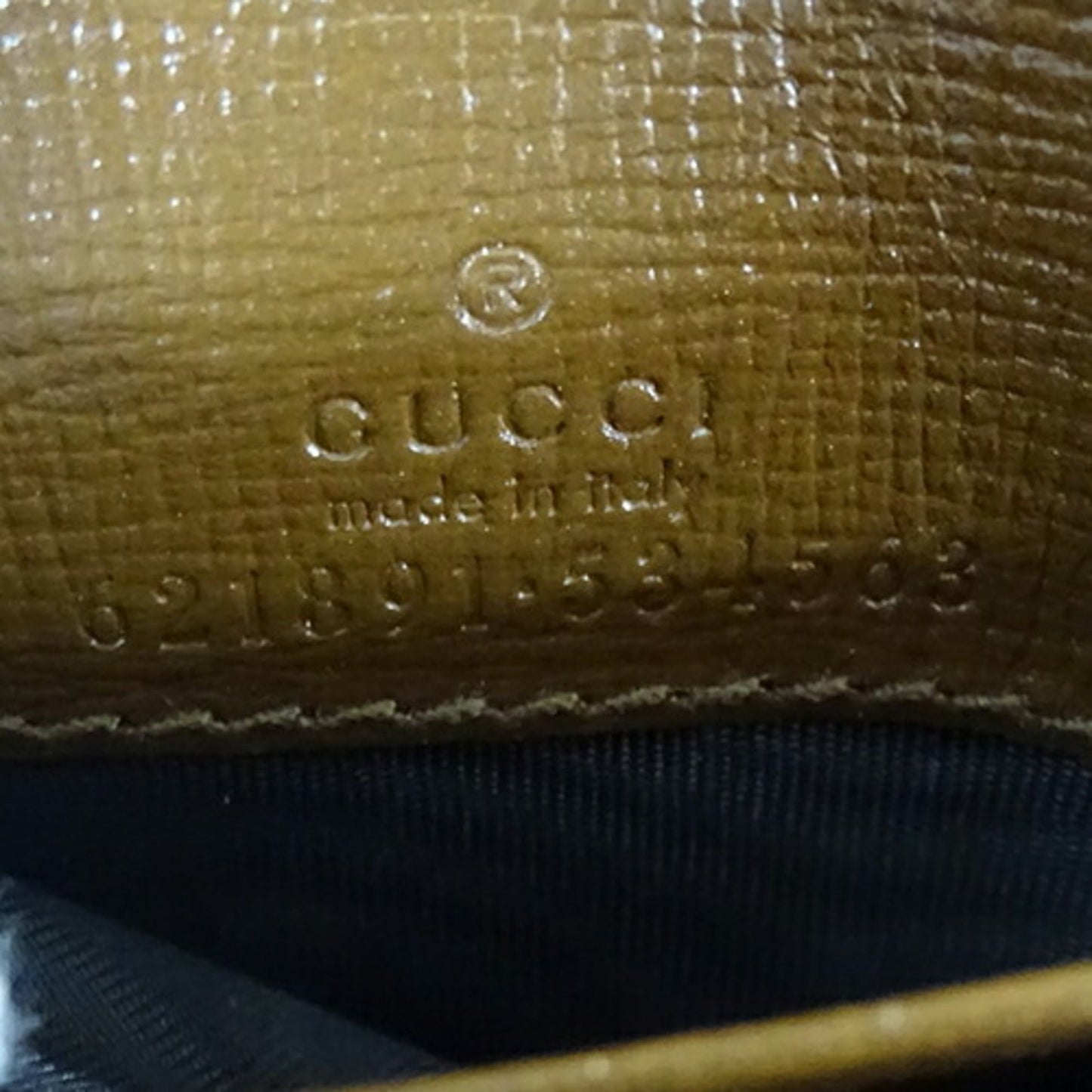 Gucci Brown Gg Supreme Wallet (Bi-Fold)