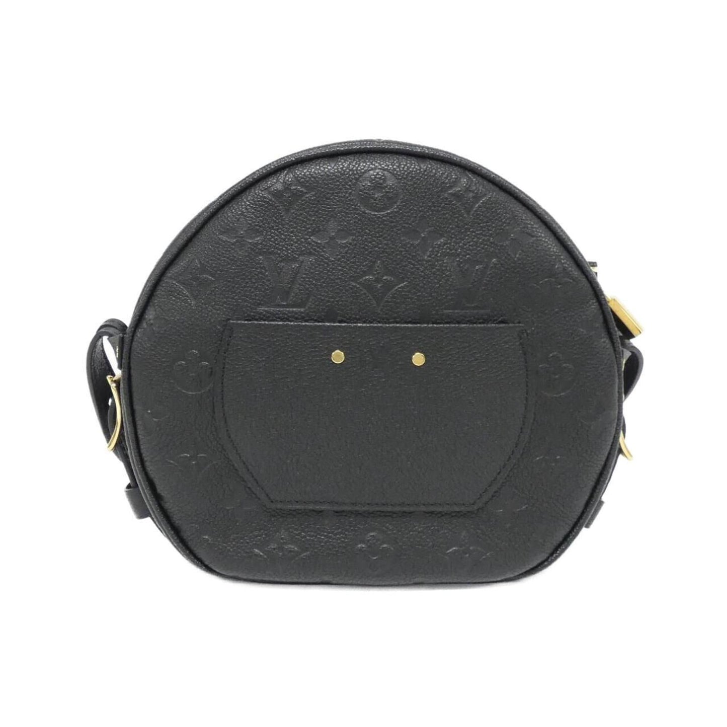 Louis Vuitton Black Leather Shoulder Bag