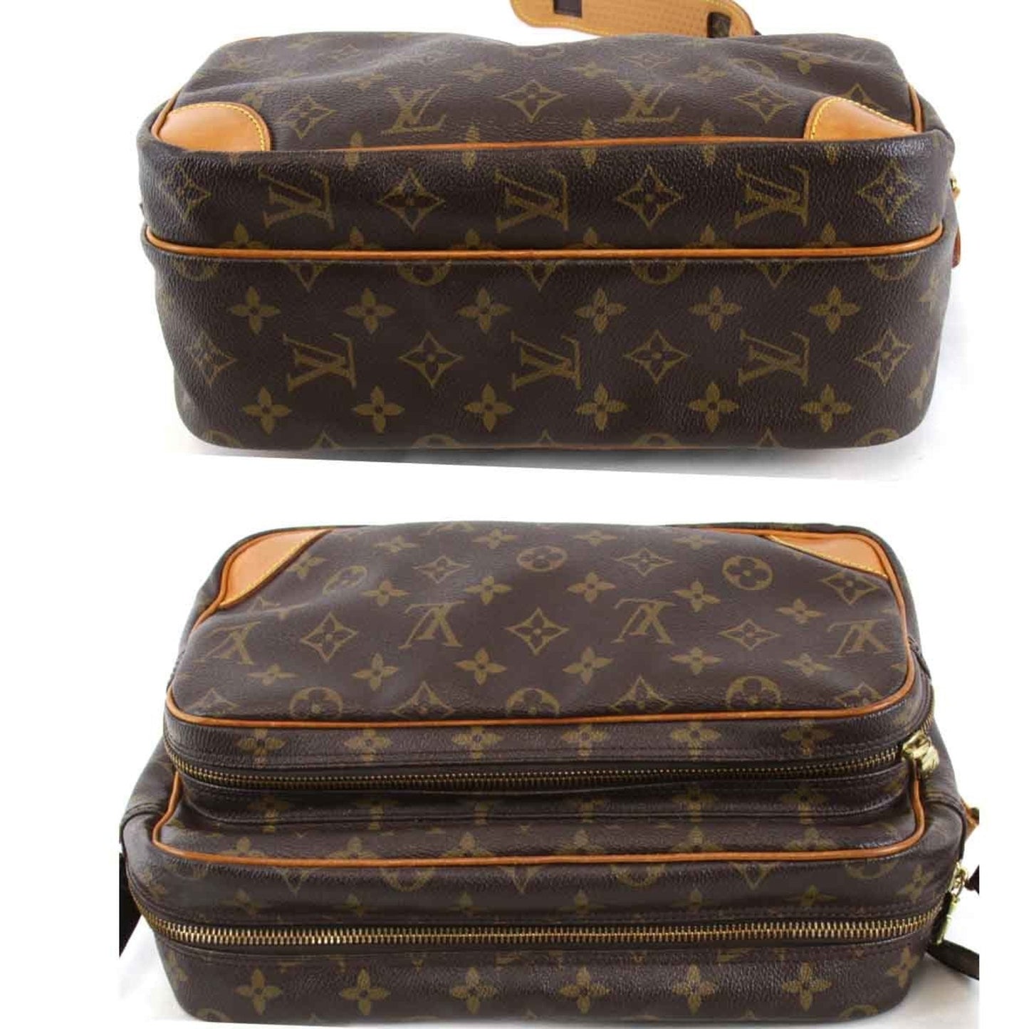 Louis Vuitton Brown Monogram Canvas Shoulder Bag