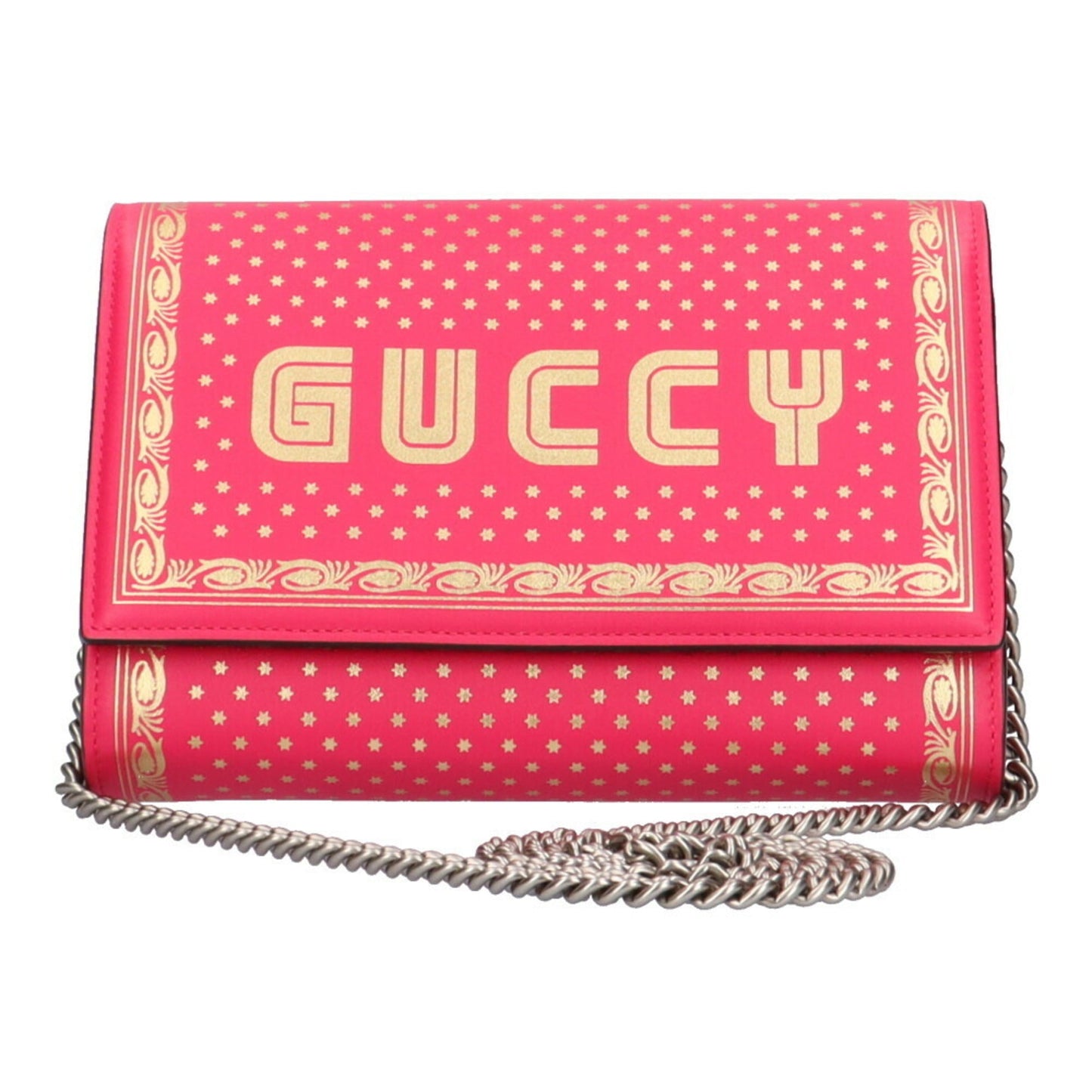Gucci Daily Pink Leather Shoulder Bag ()