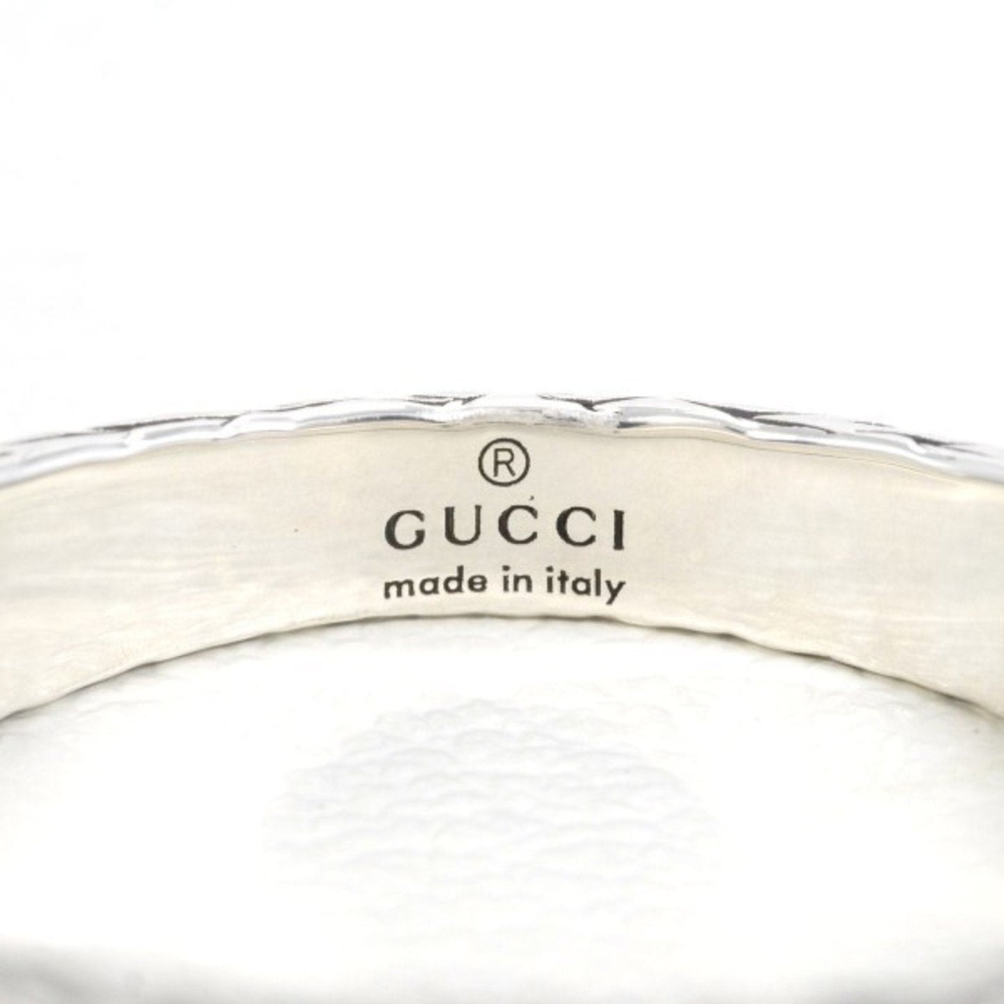 Gucci Silver Silver 925 Band Ring
