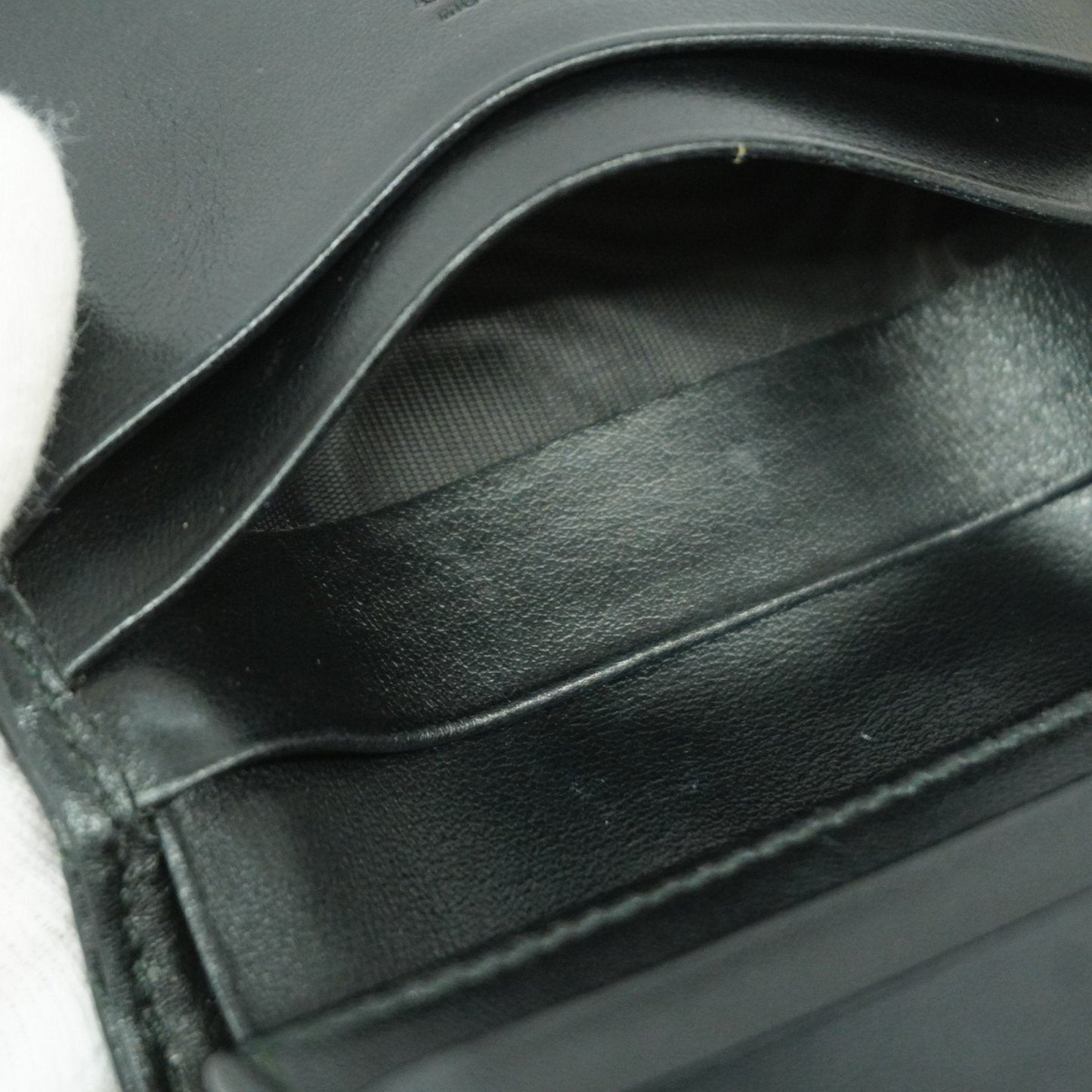 Gucci Black Leather Wallet (Bi-Fold)