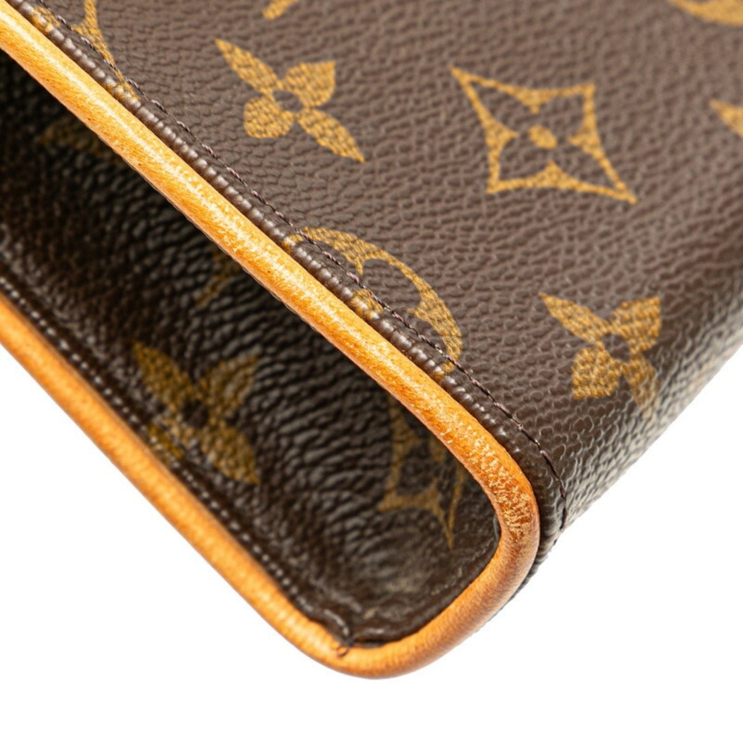 Louis Vuitton Brown Monogram Monogram Pochette Shoulder Bag Sling Bag