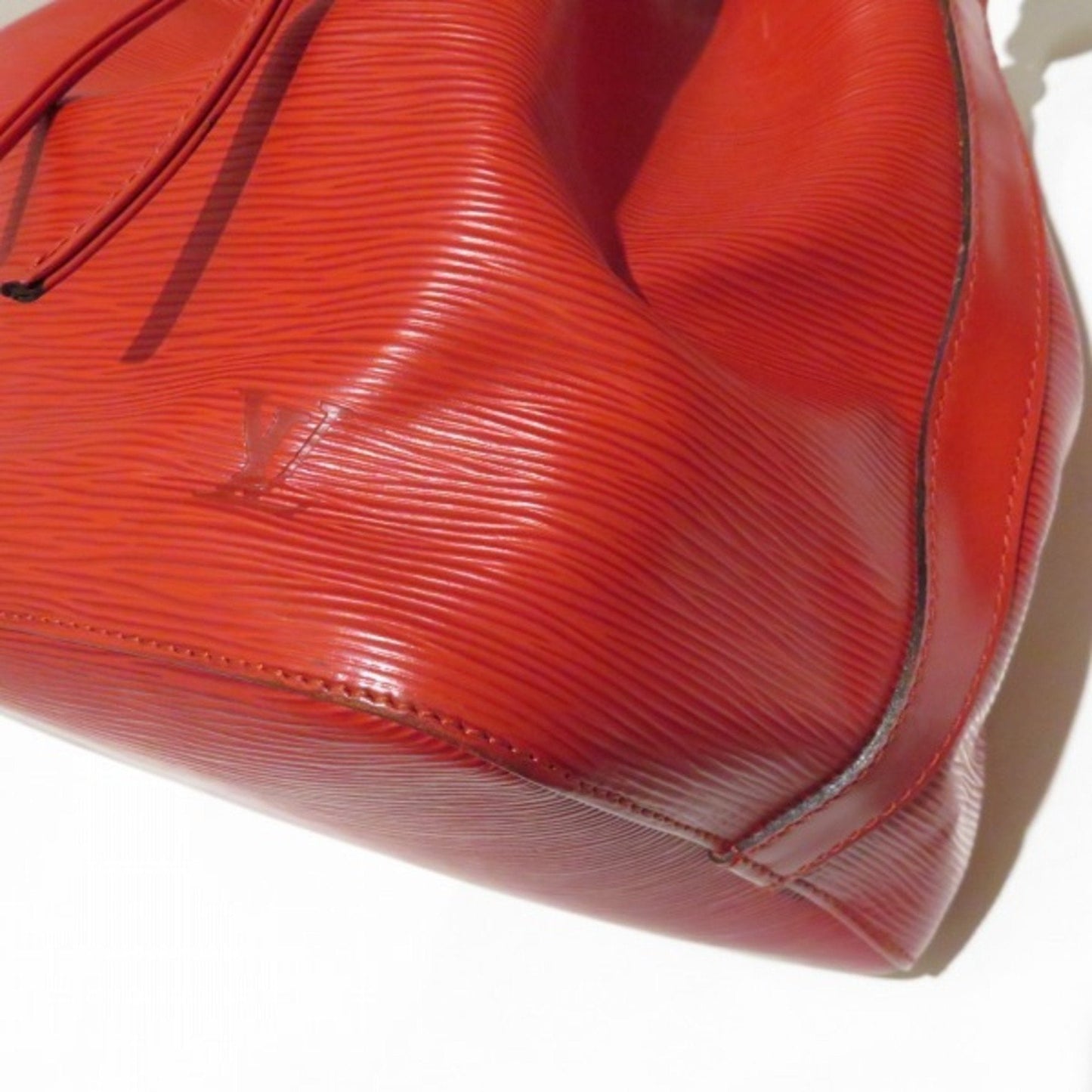 Louis Vuitton Castilian Red Leather Shoulder Bag