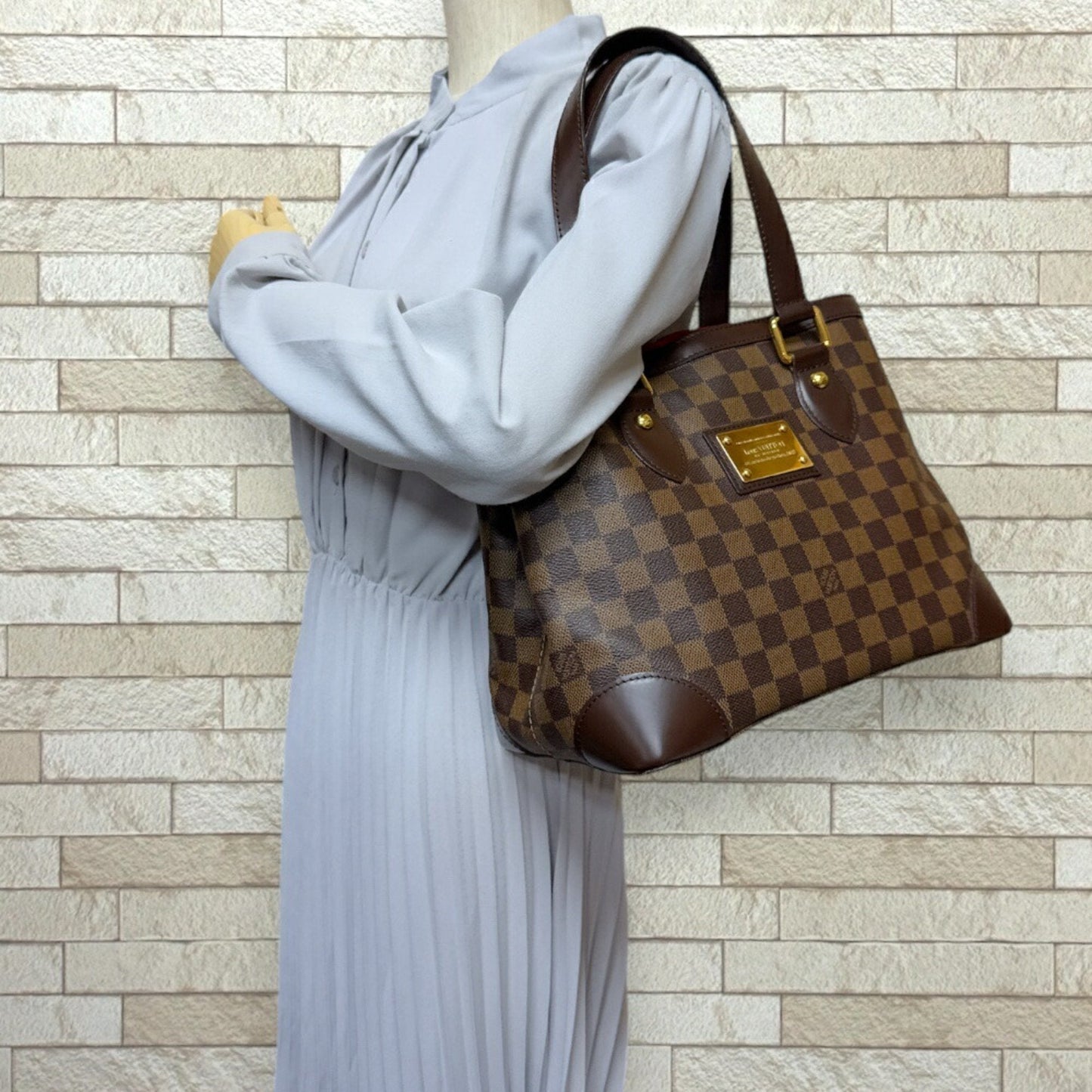 Louis Vuitton Brown Damier Canvas Damier Canvas Shoulder Bag