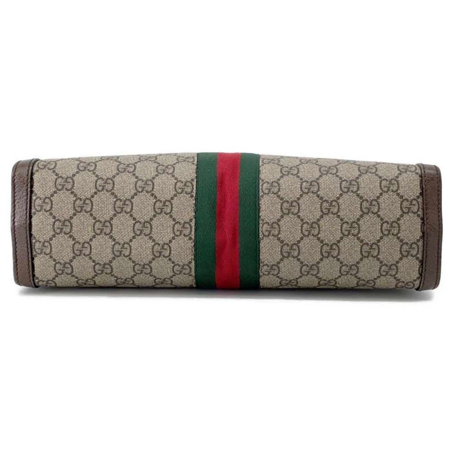Gucci Brown Pvc Leather Shoulder Bag