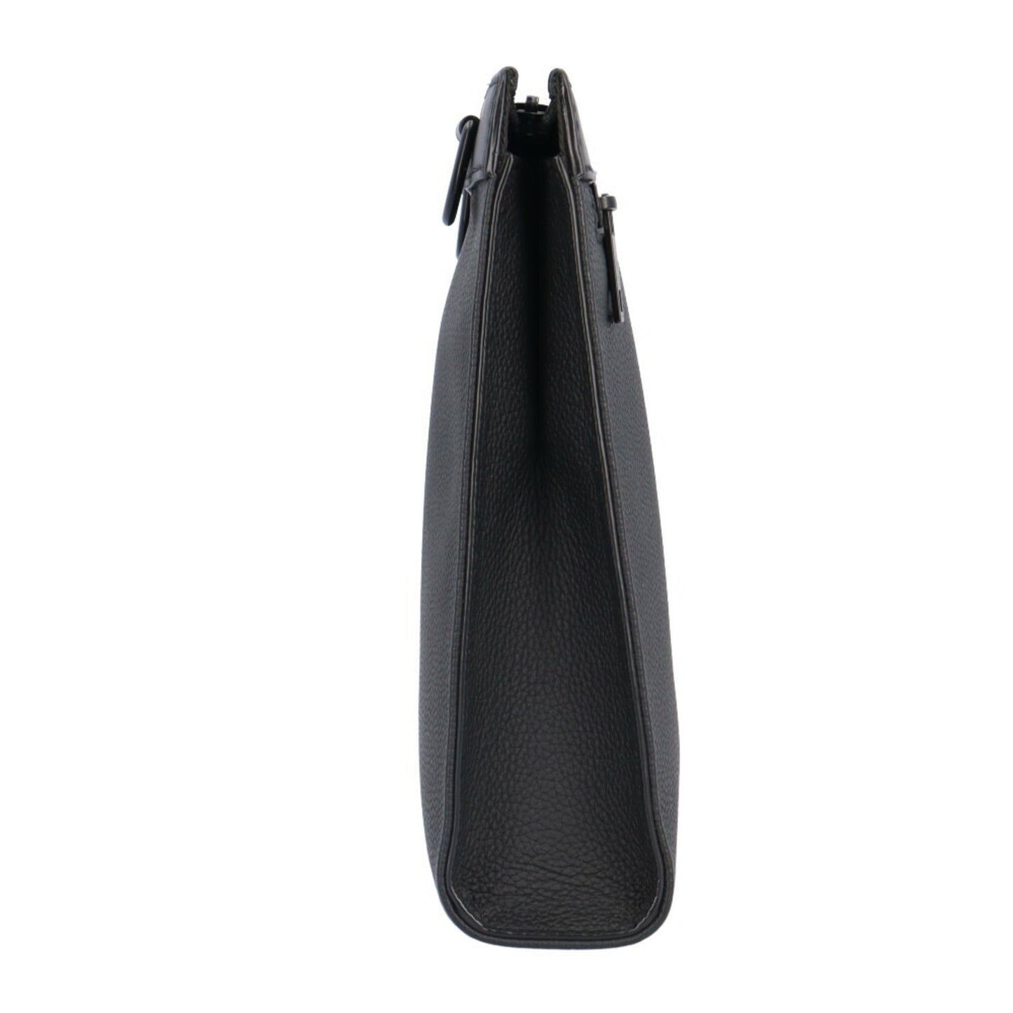Louis Vuitton Black Leather Shoulder Bag