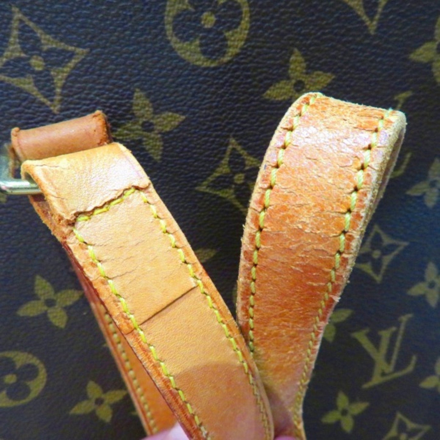 Louis Vuitton Brown Shoulder Bag Tote Bag