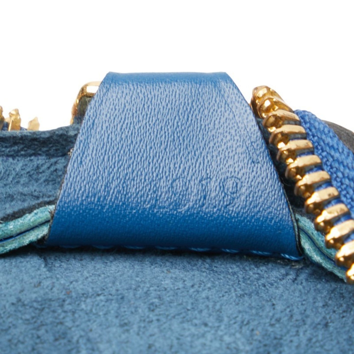 Louis Vuitton Toledo Blue Leather Backpack