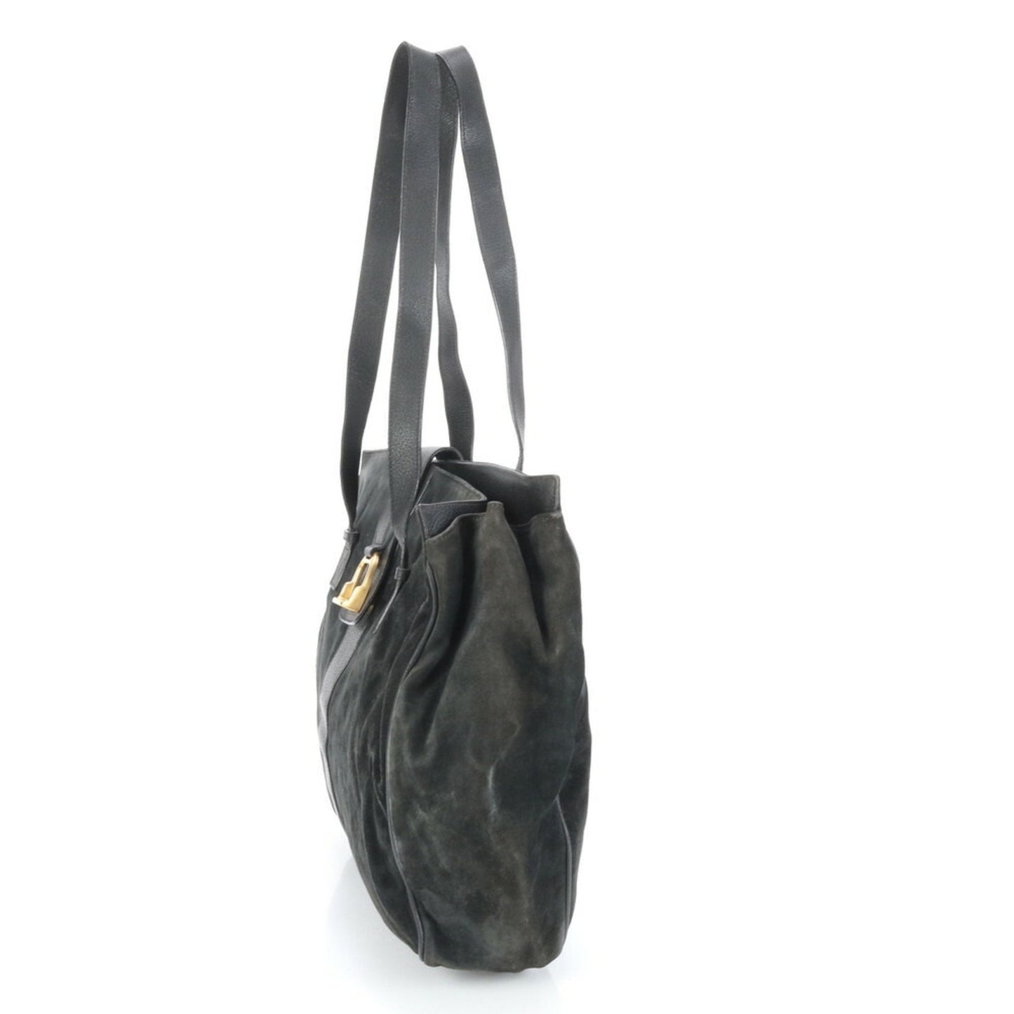 Gucci Black Leather Handbag Shoulder Bag