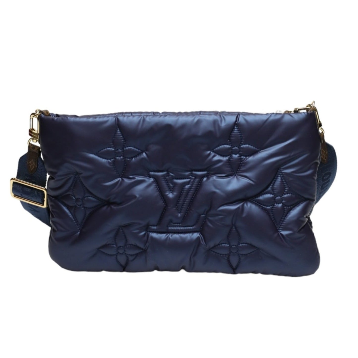 Louis Vuitton Navy Pouch Shoulder Bag