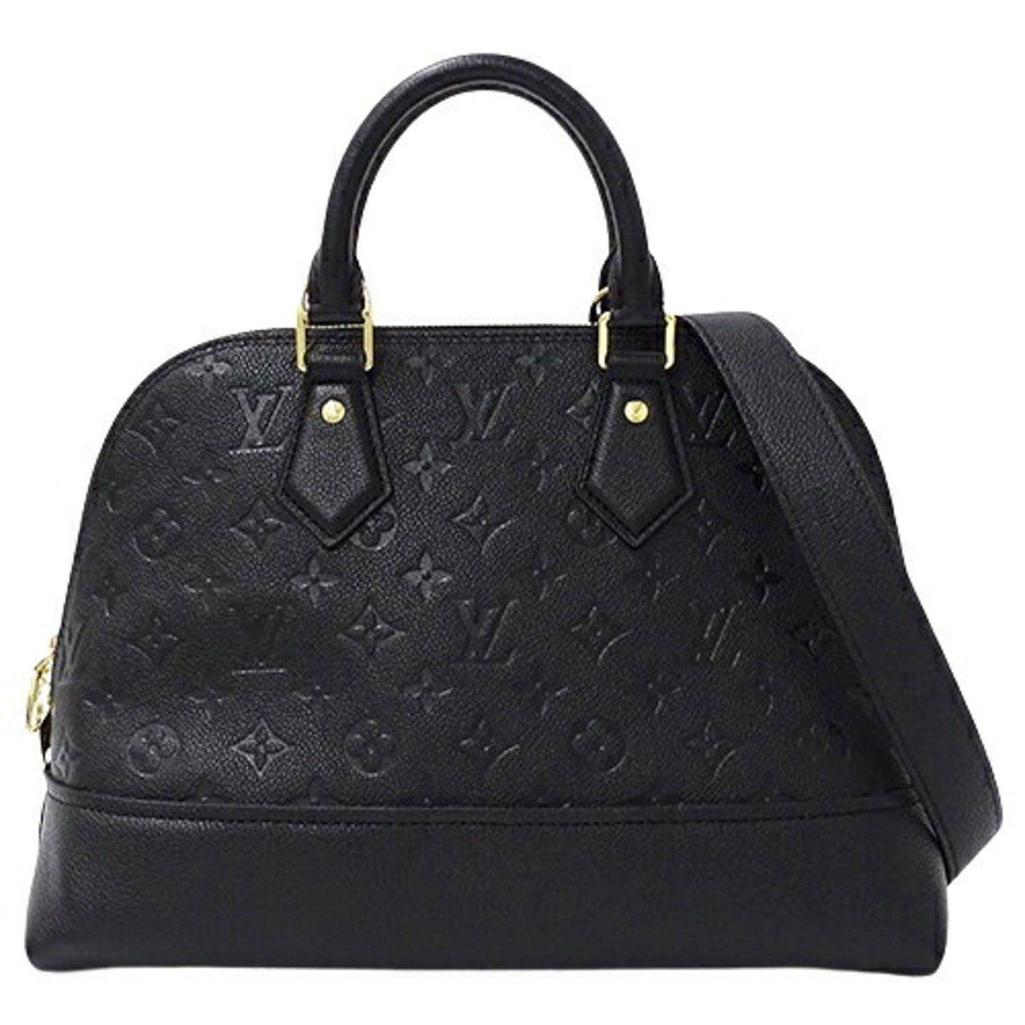 Louis Vuitton Noir Monogram Empreinte Handbag Shoulder Bag
