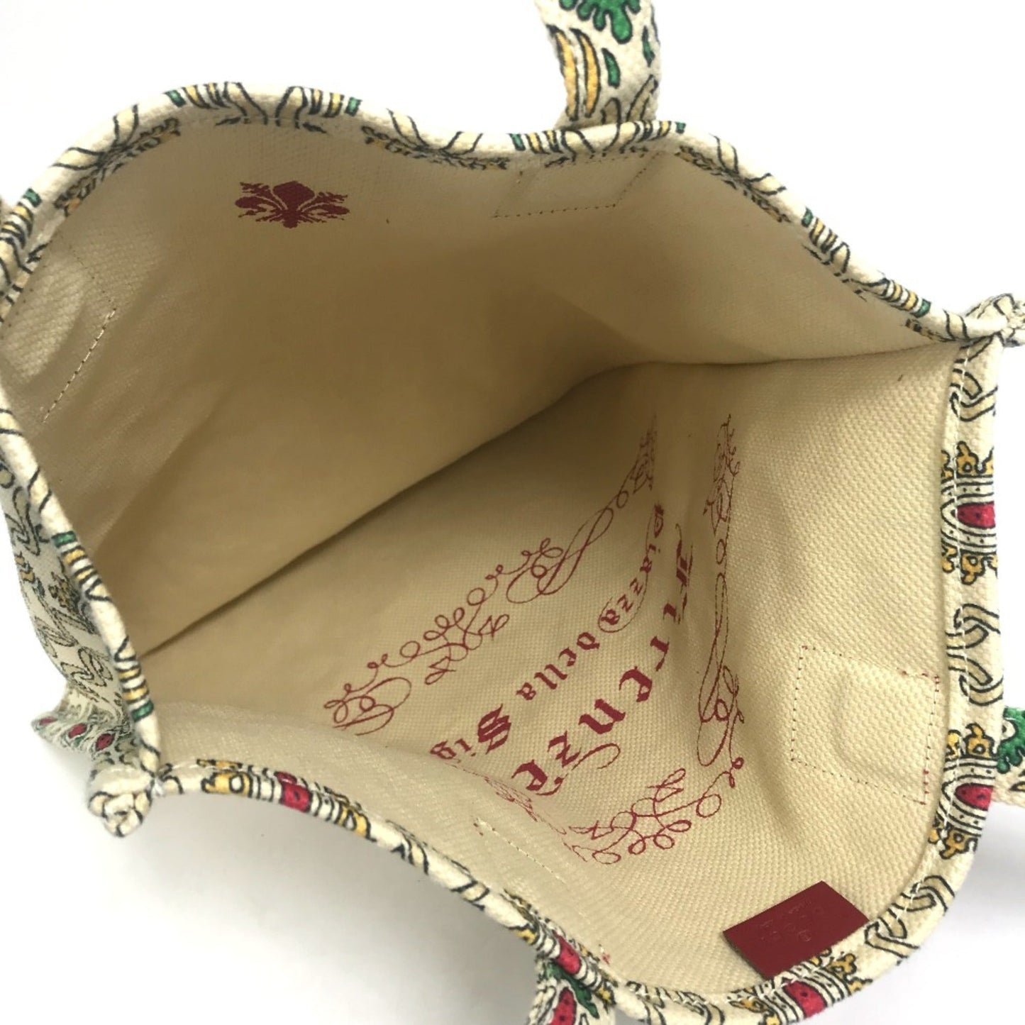 Gucci Beige Cloth Tote Bag