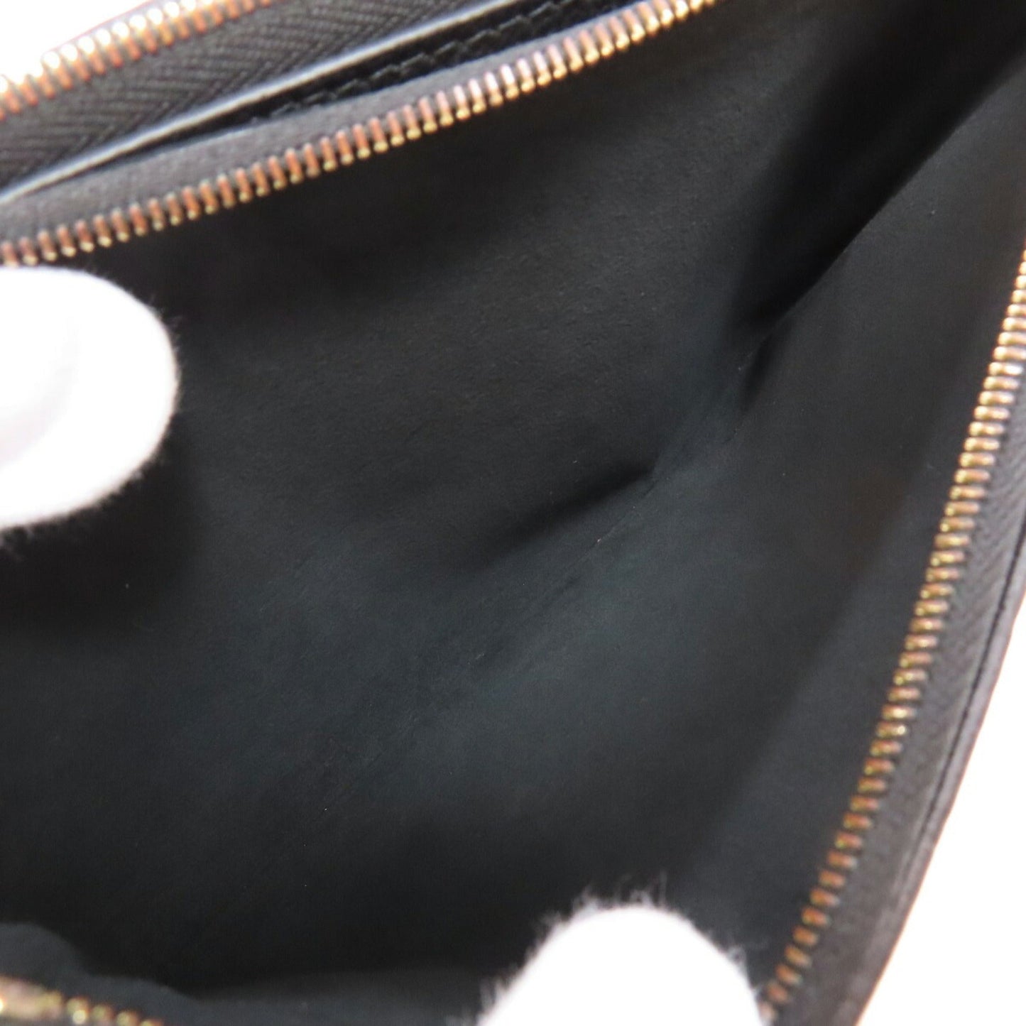 Louis Vuitton Empreinte Black Monogram Empreinte Pochette Shoulder Bag