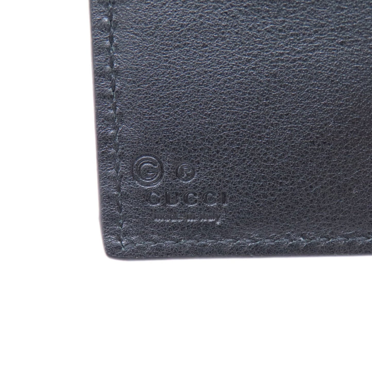 Gucci Black Leather Wallet (Bi-Fold)