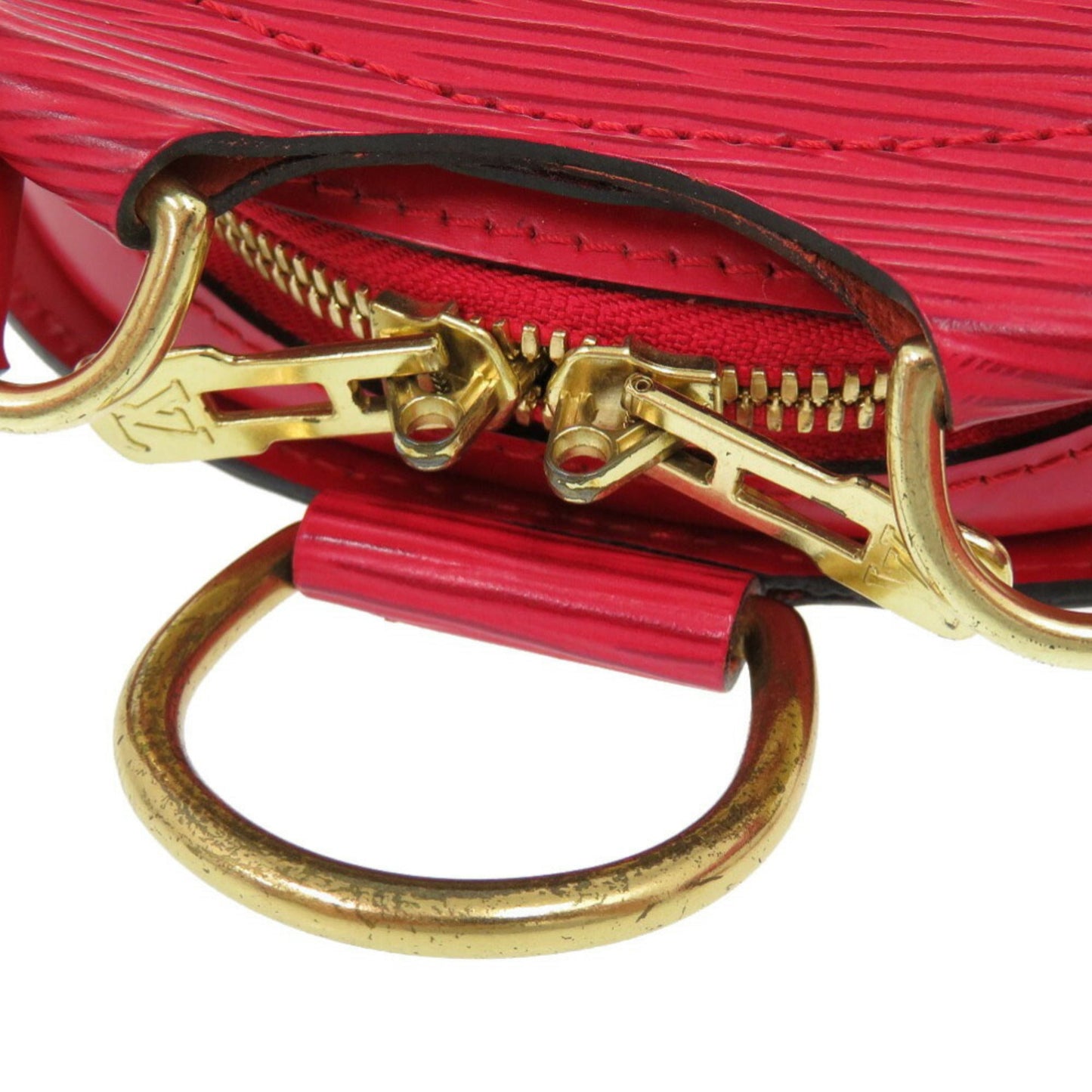 Louis Vuitton Epi Castilian Red Epi Leather Backpack