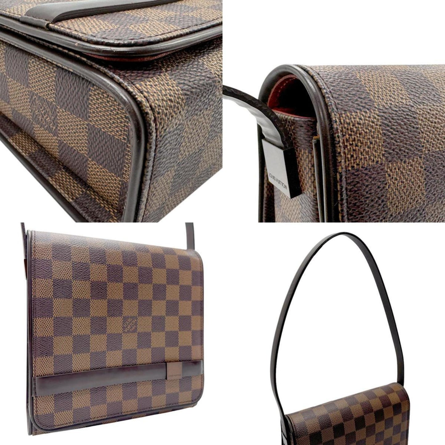 Louis Vuitton Damier Brown Damier Canvas Shoulder Bag
