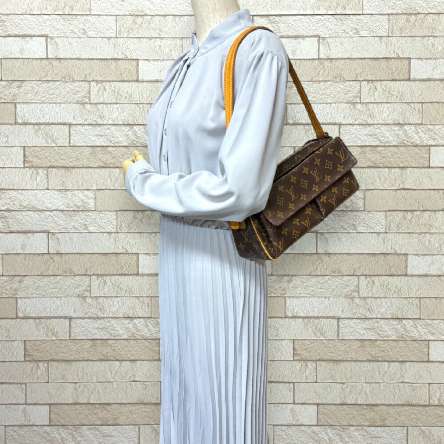 Louis Vuitton Brown Monogram Shoulder Bag
