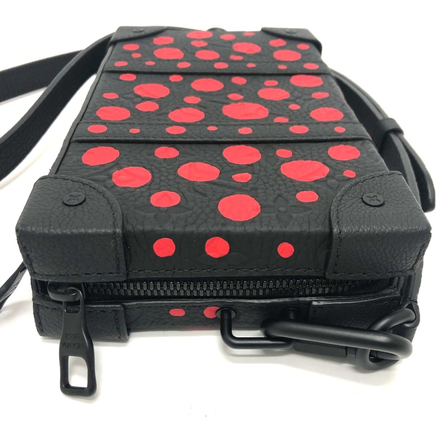 Louis Vuitton Black Leather Shoulder Bag