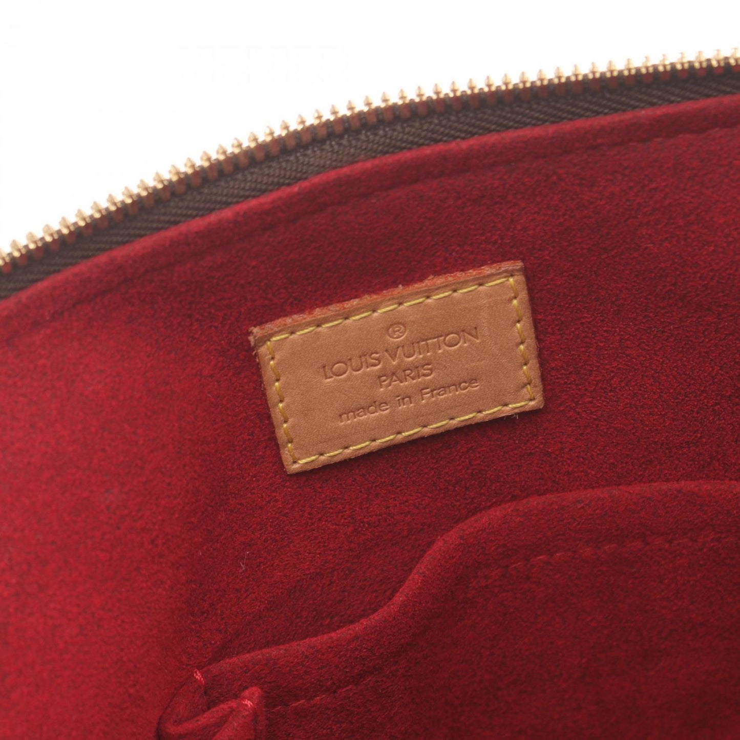 Louis Vuitton Brown Pvc Leather Shoulder Bag