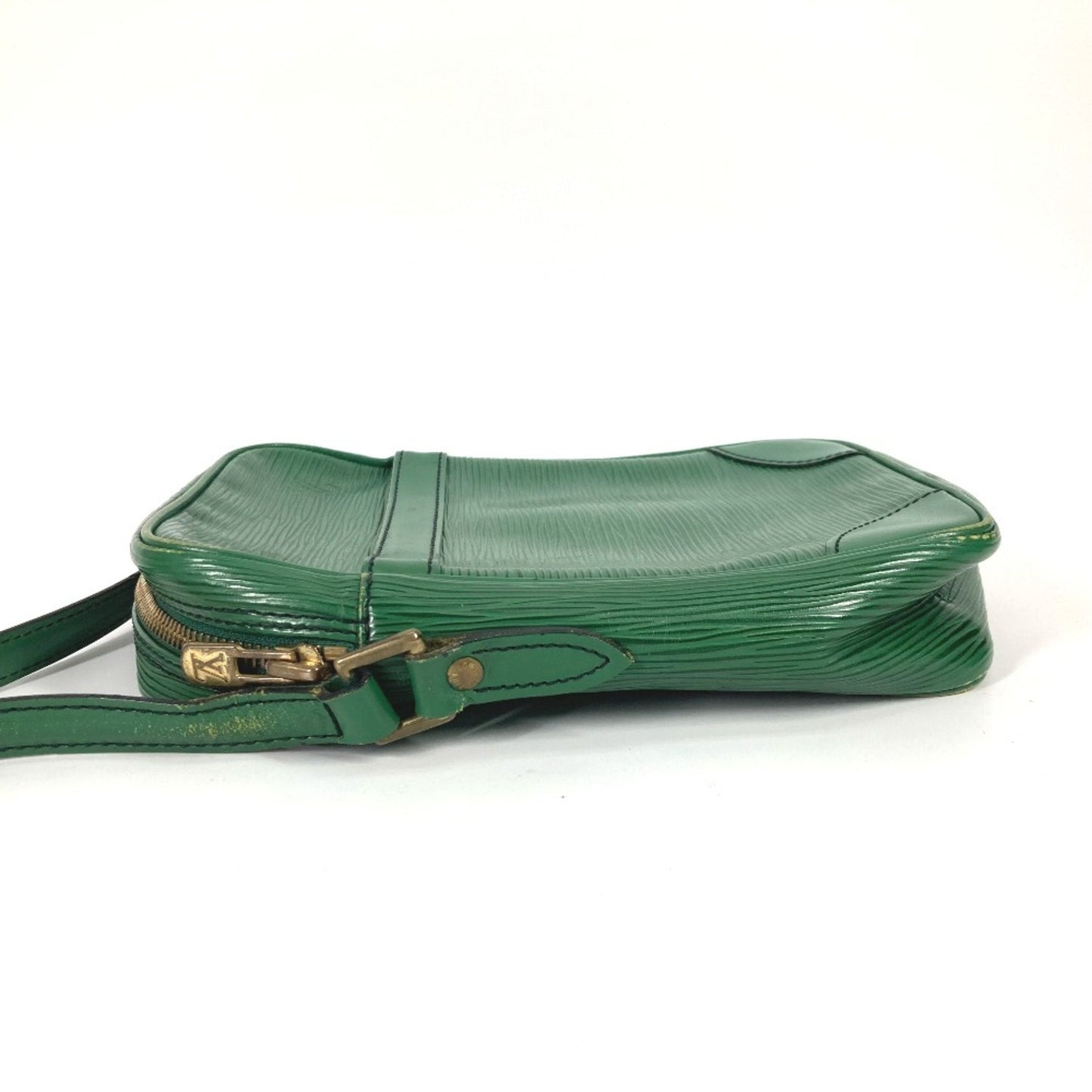 Louis Vuitton Green Leather Shoulder Bag