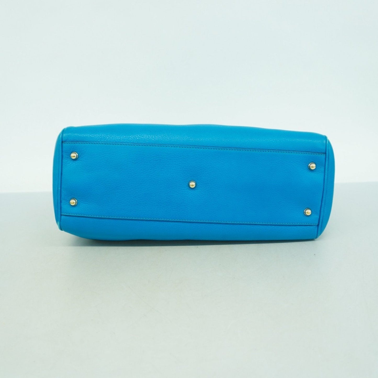 Gucci Blue Leather Handbag