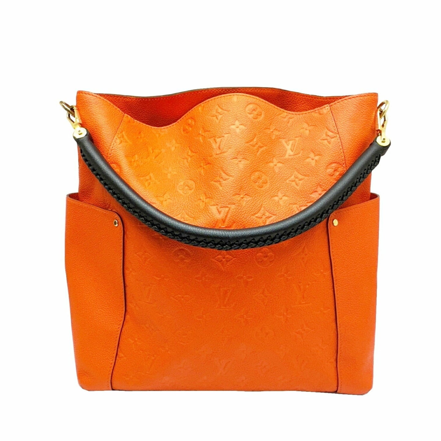 Louis Vuitton Orange Monogram Empreinte Shoulder Bag