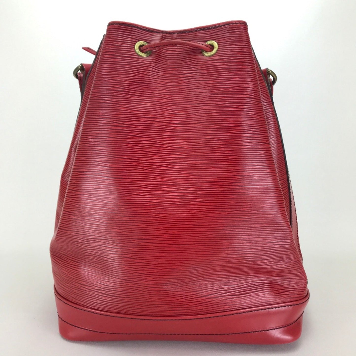 Louis Vuitton Red Leather Shoulder Bag