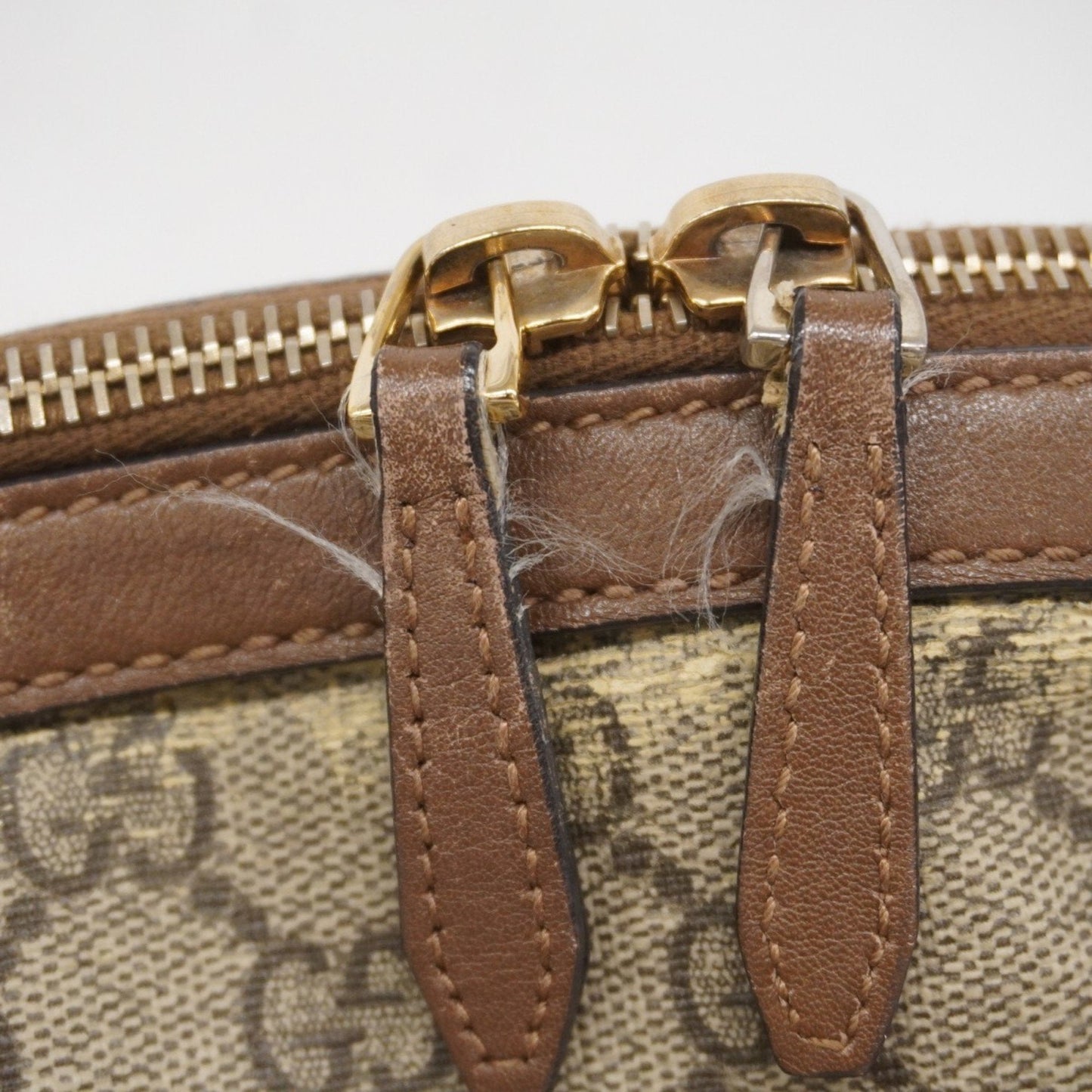 Gucci Brown Pvc Handbag