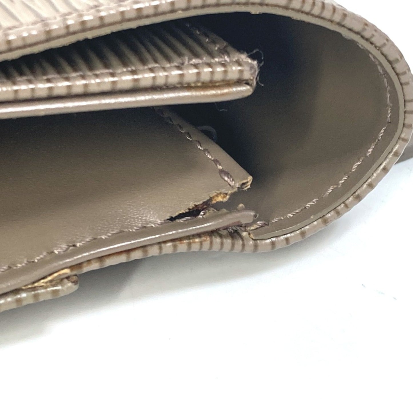 Louis Vuitton Brown Leather Shoulder Bag