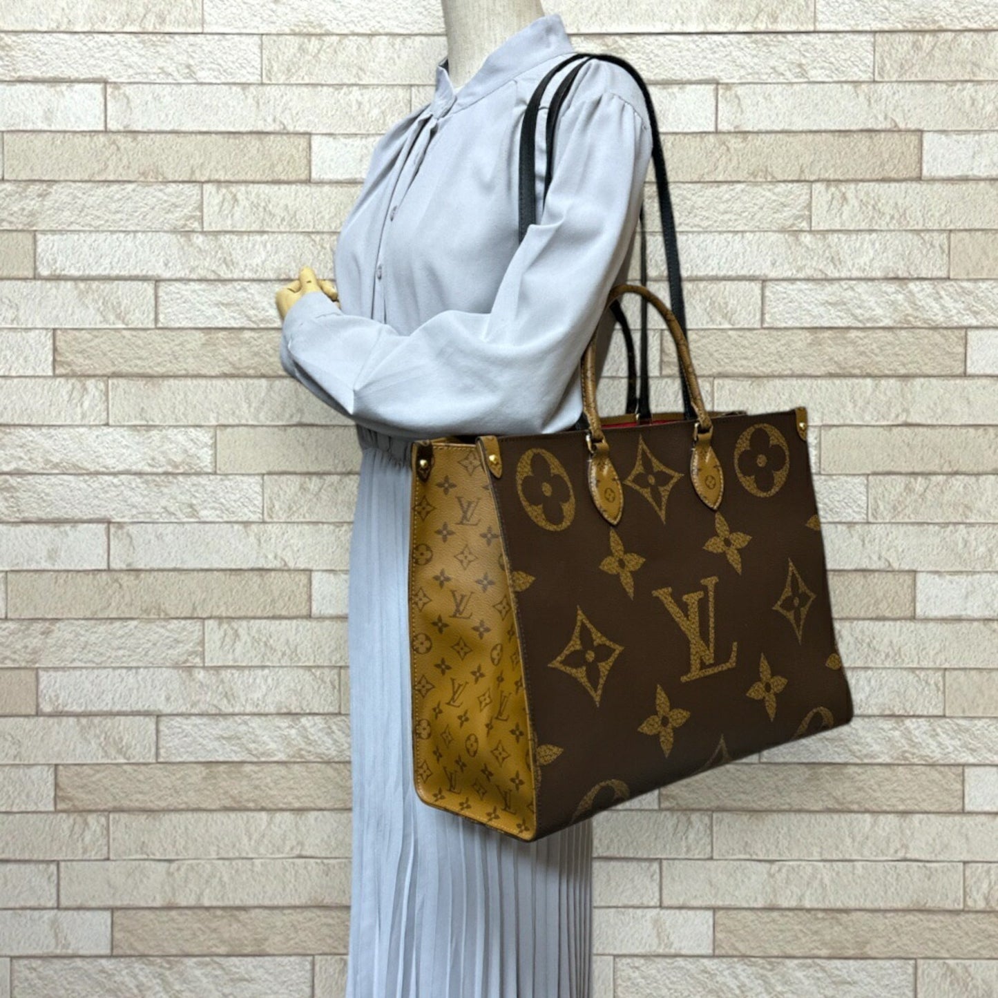 Louis Vuitton Brown Monogram Shoulder Bag
