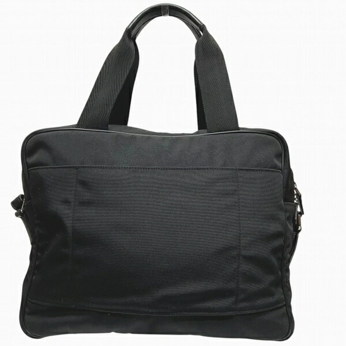 Gucci Black Nylon Leather Shoulder Bag