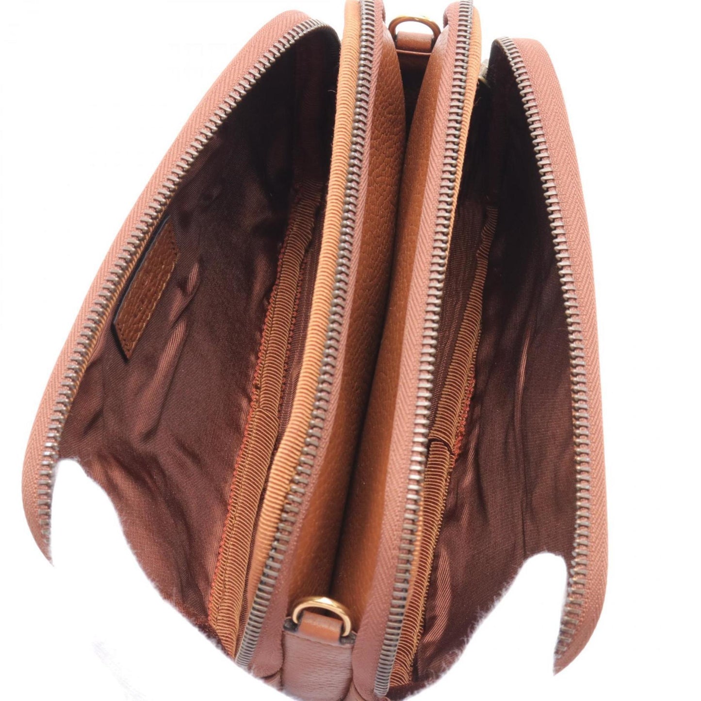 Gucci Brown Leather Shoulder Bag