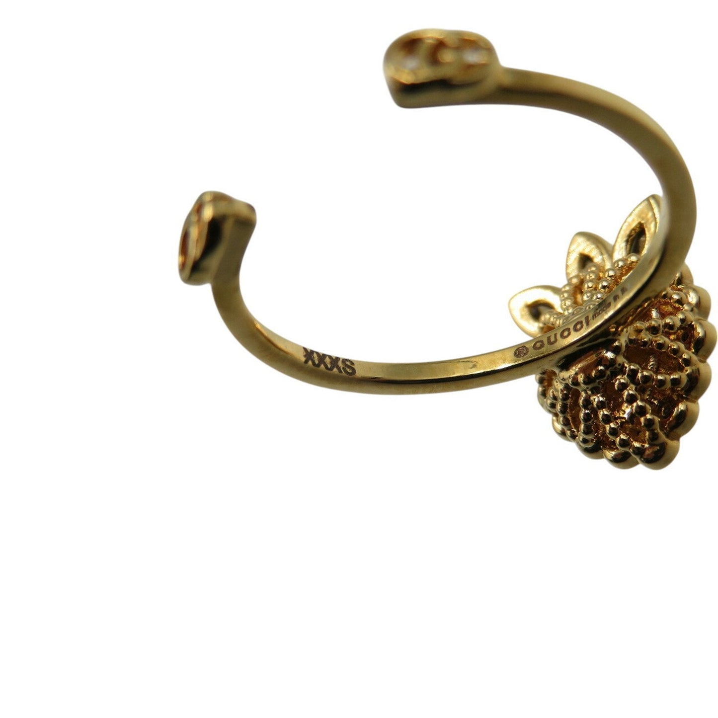Gucci Blue Gold Red Color Gold Plating Band Ring