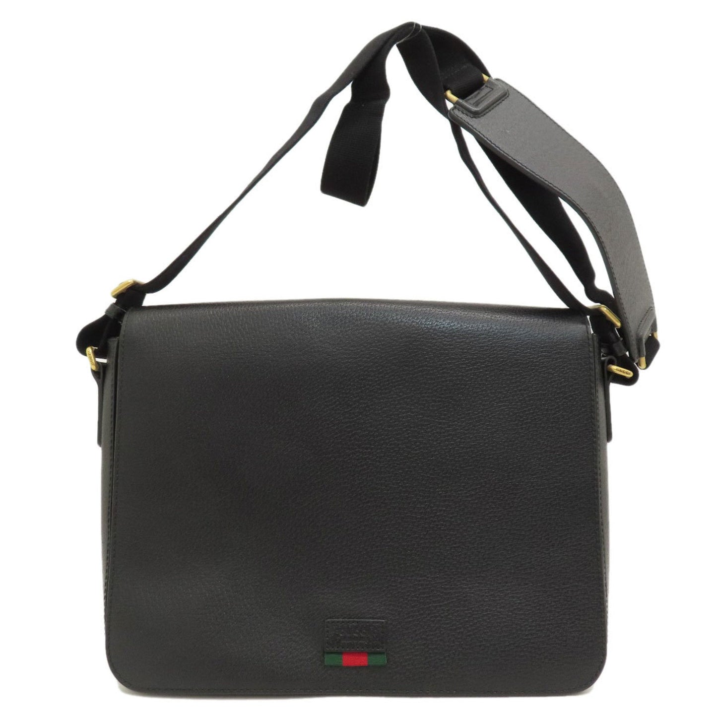 Gucci Black Leather Shoulder Bag ()