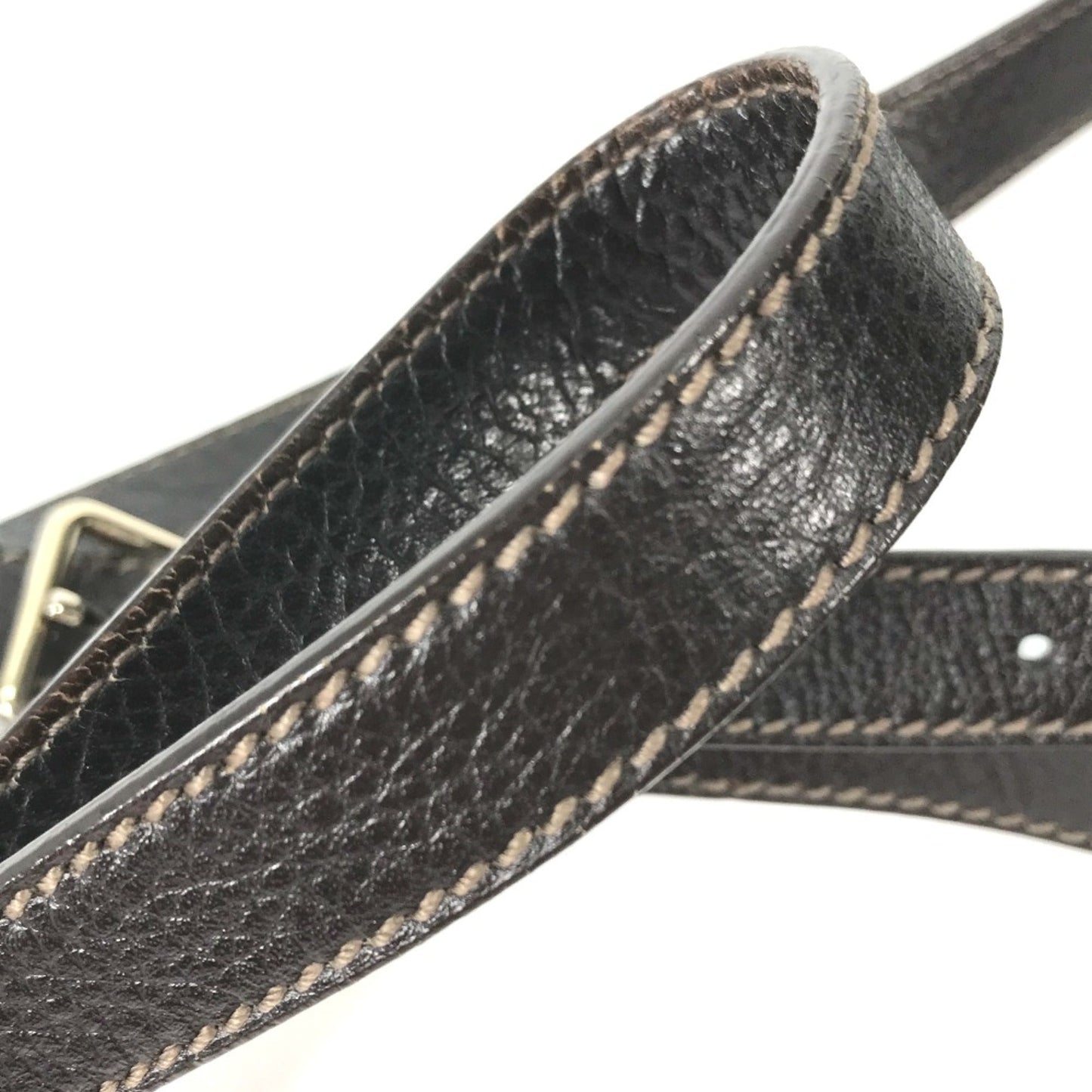 Gucci Brown Leather Shoulder Bag